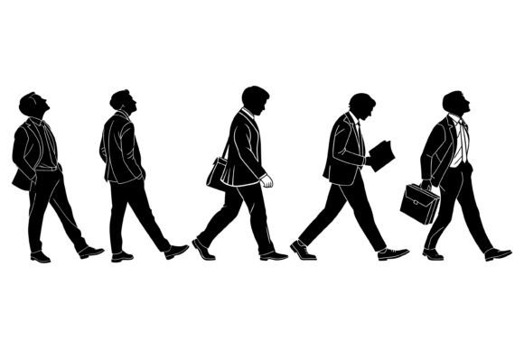 Businessman Silhouette Vector: A Professional Tool for Modern Design