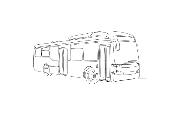 City Bus Clip Art: A Versatile Design Asset