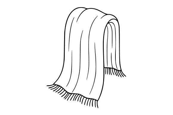 Hanging Blanket Clip Art: A Versatile Design Resource for Professionals