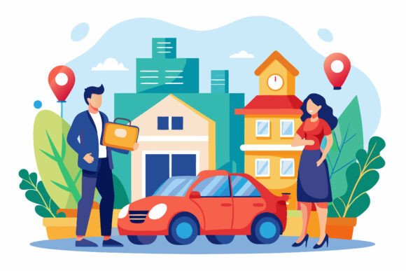 House Rent Vector Illustration: A Modern Tool for Creative and Business Success