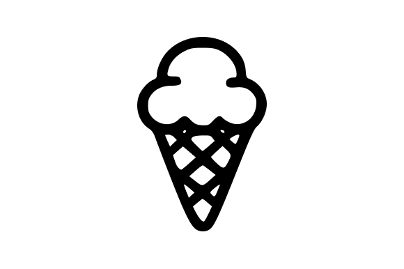Ice Cream Cone Dessert: A Versatile Design Asset
