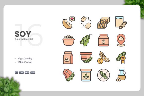 Soy Colored Icons: A Versatile Design Solution for Modern Projects