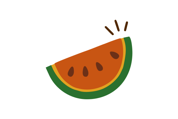 Watermelon Slice Summer Fruit